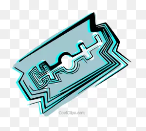 Razor Blade Royalty Free Vector Clip Art Illustration -Vc044502 ClipartFlare.com 