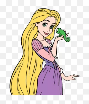 Rapunzel And Pascal | Disney Princess Rapunzel, Disney Kids, Rapunzel