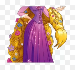 Rapunzel Clipart Transparent Background - Tangled - Png Download ClipartFlare.com 