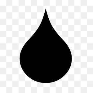 Raindrop Shape Sticker