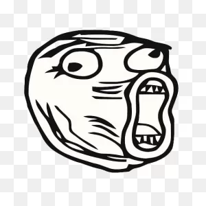 Rage Comics Troll Face Png File | 