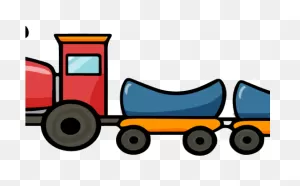 Railroad Tracks Clipart Tren - Cartoon Train Png Transparent Png ClipartFlare.com 