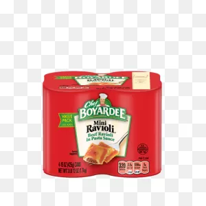 Mini Canned Beef Ravioli (4 Pack) | Chef Boyardee