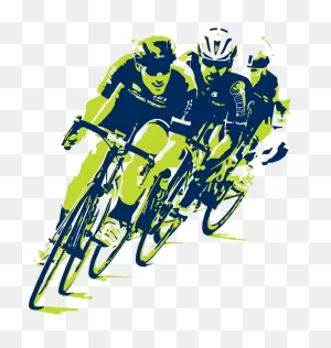 Clipart Bike Bike Racer - Bike Race Clip Art - Png Download - Full ClipartFlare.com 