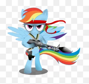 Transparent Bandana Rambo Clipart Transparent Stock - Rainbow Dash ClipartFlare.com 