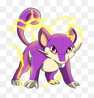 Pokemon 6019 Shiny Rattata Lightning Pokedex: Evolution, Moves ClipartFlare.com 