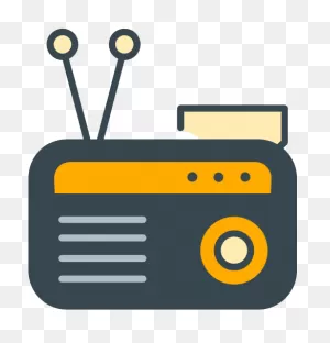 Radio Icon - Radio Broadcasting - (512X512) Png Clipart Download