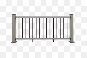 Composite Deck Railing | Outdoor Composite Railing | ClipartFlare