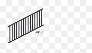 Fe26 Steel Railing | Enhanced Wrought Iron Railing | Fortress