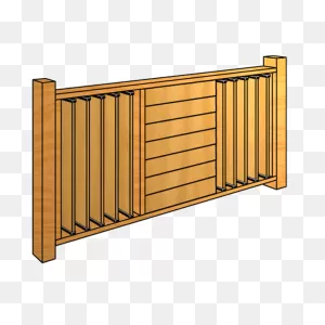 How To Build A Semi Louvered Deck Railing Using Flex•fence