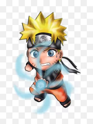 Chibi Naruto Ra - Chibi Naruto Uzumaki Rasengan | Full Size Png ClipartFlare.com 
