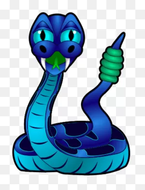 Cartoon Rattlesnake - Vector Clip Art - ClipartFlare - ClipartFlare