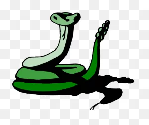 Download Rattlesnake Clipart Animated - Serpente Verde Png Png ClipartFlare.com 
