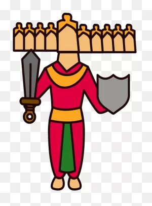Download Hd Ravan - Ravana Transparent Png Image - ClipartFlare ClipartFlare.com