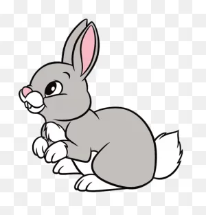 Cartoon Bunny | Use These Free Images For Your Websites, Art ClipartFlare.com 
