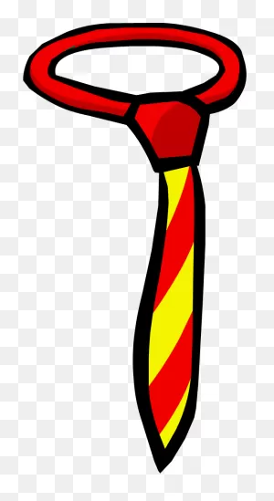 Striped Tie | Club Penguin Wiki | ClipartFlare