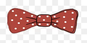Tie Dots Bow - Free Vector Graphic On ClipartFlare
