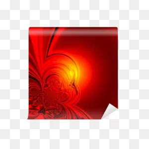 Red Glow Background Wall Mural • Pixers® - We Live To Change