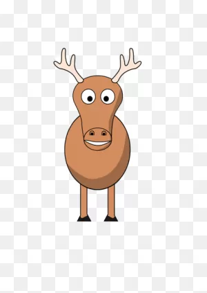 Reindeer Vector Image | Public Domain Vectors