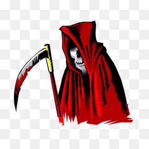 Red Grim Reaper | Free PNG-WebP