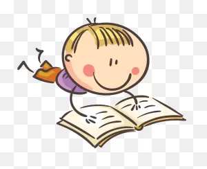 Animated Kid Reading Clipart - Full Size Clipart (#5488506 ClipartFlare.com 