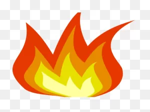 Vector Blaze Glyph Burn Spark Solid Fire. Mean Icons On Cosmetics ClipartFlare.com 