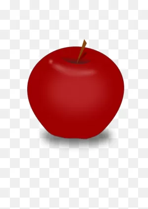 Red Apple Clipart - Apple Clip Art - Png Download - Large Size Png ClipartFlare.com 