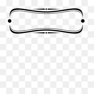 Rounded Border Rectangle Rubber Stamp