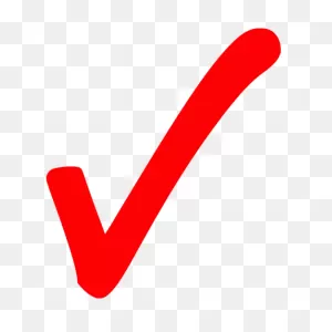 Red Check Mark 7 Icon - Free Red Check Mark Icons