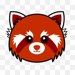 Animal, Cute, Face, Head, Panda, Red, Red Panda Icon - Download On ClipartFlare.com 