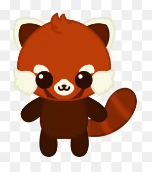 Red Panda | Panda Painting, Anime Baby, Cute Panda