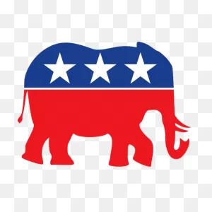 Republican Party Elephant Decal