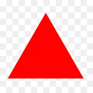 Red Triangle Icon - Free Red Shape Icons