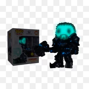 Funko Pop! Overwatch - Coldhardt Reinhardt Glow In The Dark 6 ClipartFlare.com 