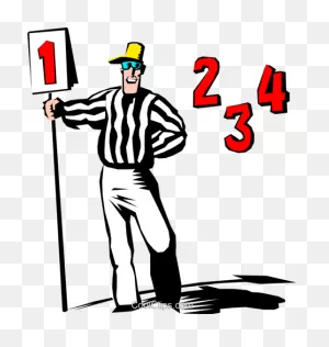 Cartoon Football Referee Royalty Free Vector Clip Art Illustration ClipartFlare.com 