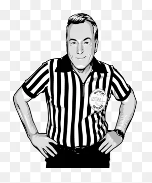 Referee Instructions For - Basketball Official Clipart - Large ClipartFlare.com 