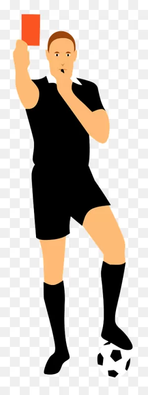 Soccer Referee - Red Flag Clipart. Free Download Transparent .png ClipartFlare.com 