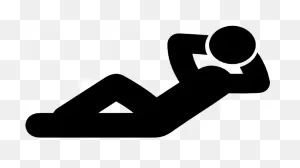 Relax Clipart Black And White - Relax Png Transparent Png - Full ClipartFlare.com 