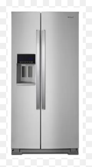 36-Inch Wide Side-By-Side Refrigerator - 28 Cu. Ft. Fingerprint ClipartFlare.com 