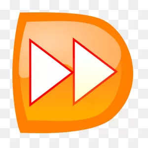 Transparent Rewind Clipart - Rewind Orange - Png Download - Full ClipartFlare.com 