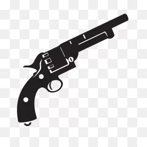 Cartoon Revolver Cliparts - Cliparts Zone