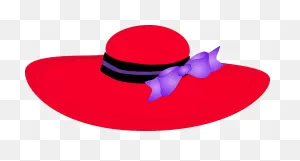 Red Hat Society Cowboy Hat Clip Art - Red Hats Clip Art | Full ClipartFlare.com 