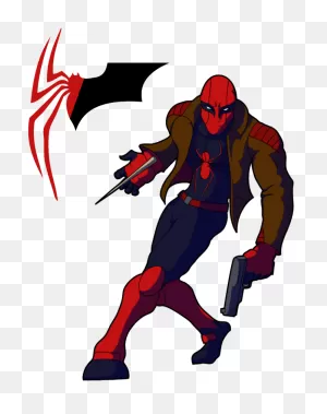 Red Spider - Red Hood Vs Scarlet Spider Clipart - Full Size ClipartFlare.com 