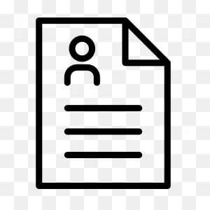 Resume Document - Free Interface Icons