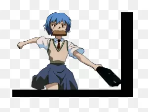 Rei Ayanami Bread Sticker - Rei Ayanami Bread Lets Get This ClipartFlare.com 