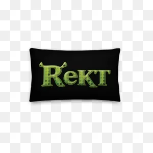 Rekt Crypto Premium Pillow