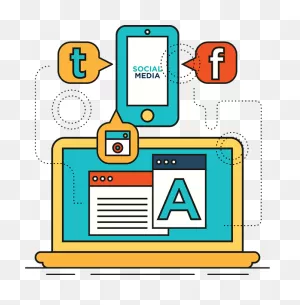 Social Media Marketing Redes Sociales - ClipartFlare