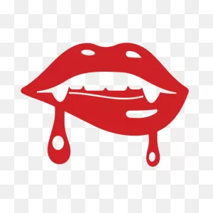 Dripping Red Lips PNG-WebP | Biting Lips PNG-WebP Cut File Download | Jpg ClipartFlare.com 