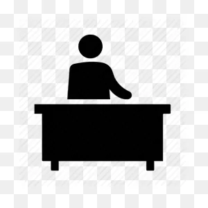 Computer Icons Desk Receptionist Iconfinder The Noun Project ClipartFlare.com 