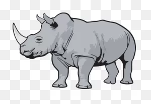 Rhino Gray Clip Art At ClipartFlare ClipartFlare.com - Vector Clip Art Online, Royalty ClipartFlare.com 